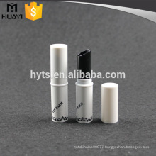 wholesale white empty round eco lip balm tube